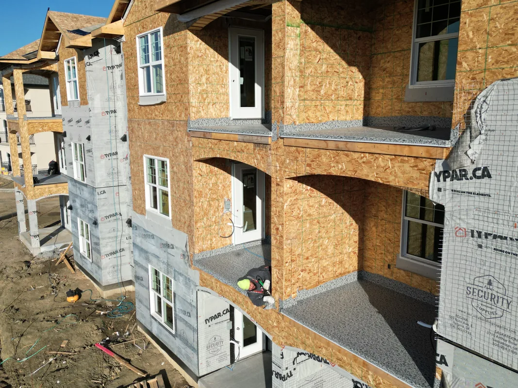 Multi-family vinyl decking Saskatoon