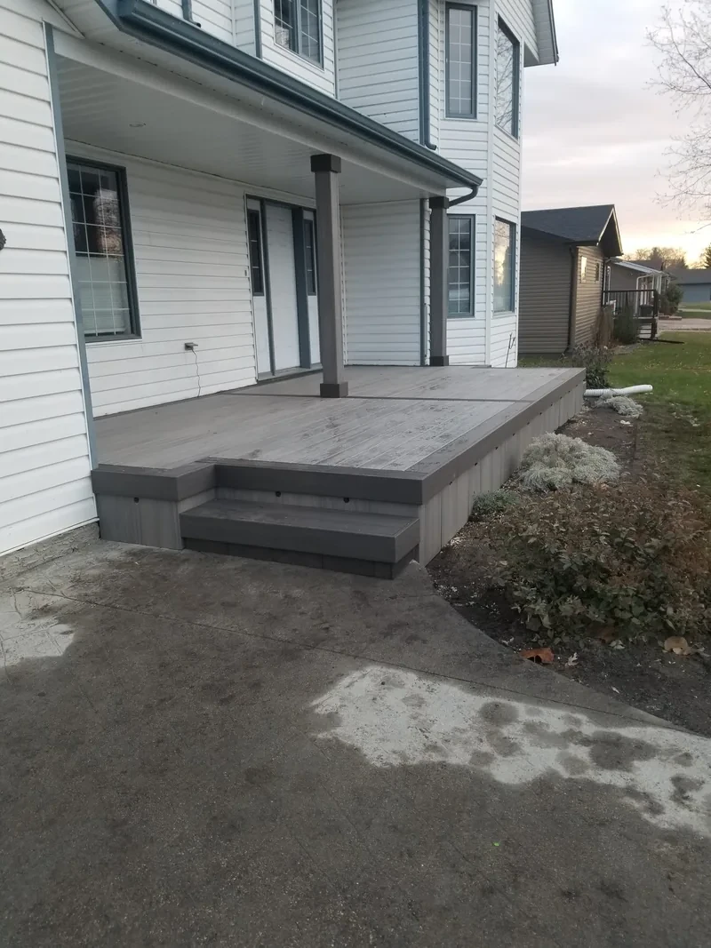 PVC deck Saskatoon
